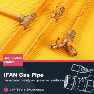IFAN Brass Gas Ball Valve