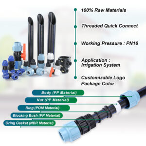 DIN 8074/8075 hdpe fittings