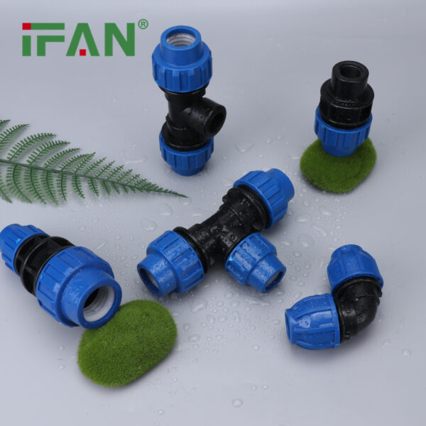 HDPE PP Compression Fittings - 图片 3