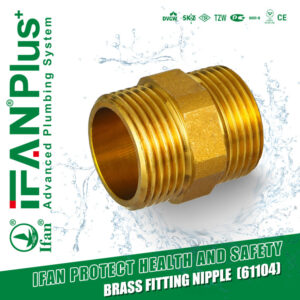 Brass Fittings Equal Nipple