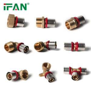 Red PEX Press Fittings