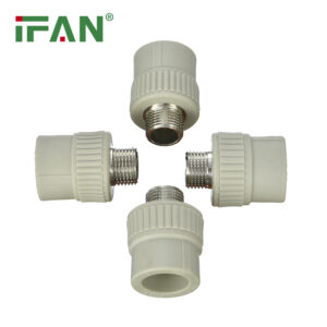 Gray PPR Male Socket