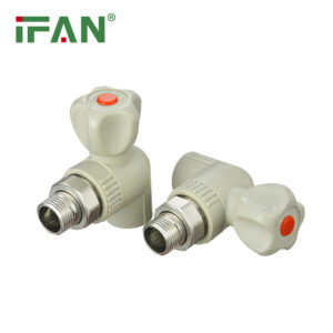 Gray PPR Radiator Valve
