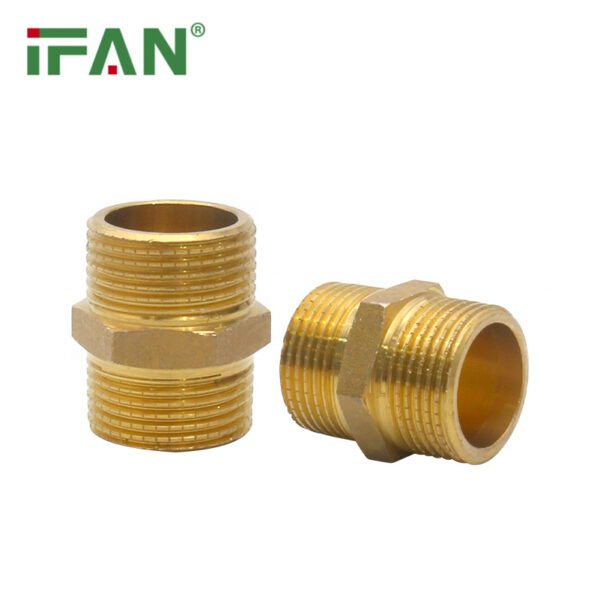 Brass Fittings Nipple - 图片 2