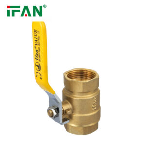 Yellow Gas Ball Valve