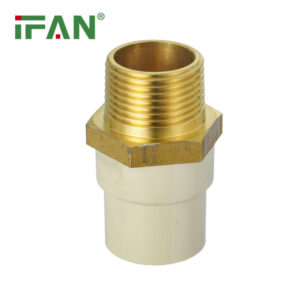Beige CPVC Seated Male Socket