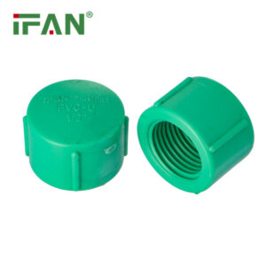 Green UPVC End Caps