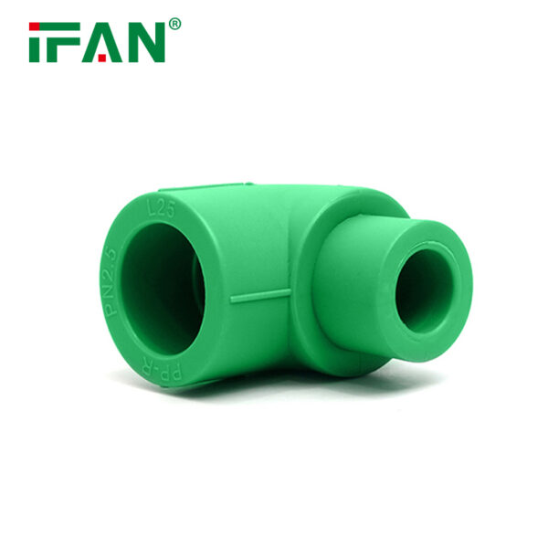 Turkey PPR Green Plastic Tail Elbow - 图片 2