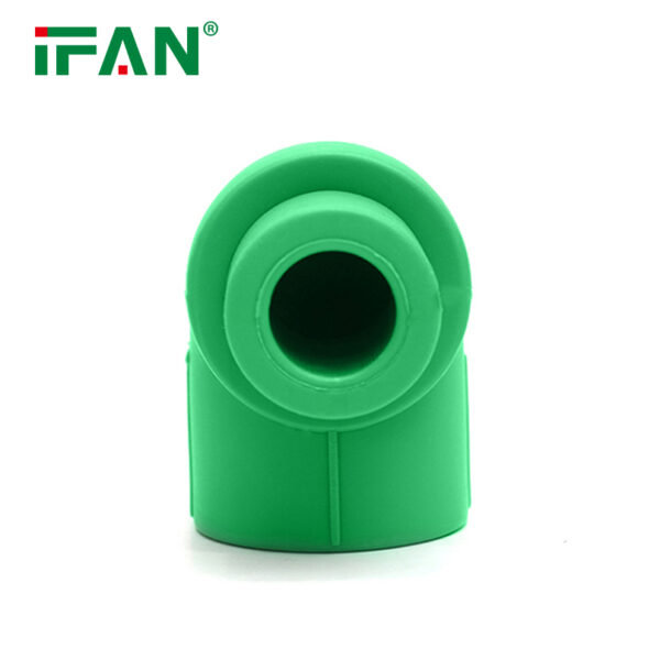 Turkey PPR Green Plastic Tail Elbow - 图片 3
