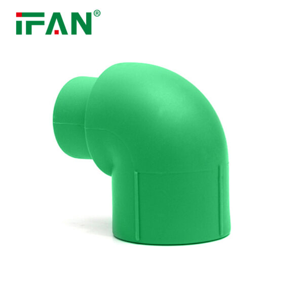 Turkey PPR Green Plastic Tail Elbow - 图片 4