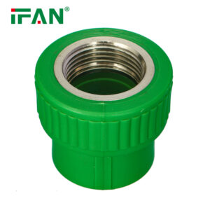 Turkey PPR Green Plastic Brass Inter Female Socket