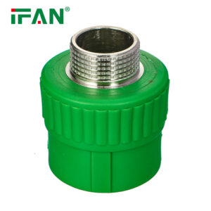 Turkey PPR Green Plastic Brass Inter Male Socket