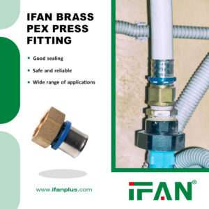 IFAN ASTM F877 Brass Pex Press Fitting