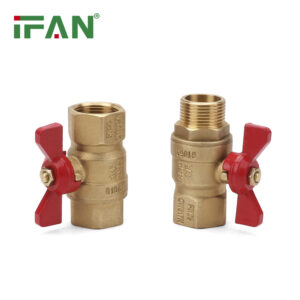 IFAN Brass Butterfly Valve