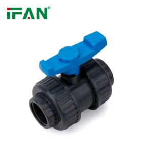 IFAN PVC Double Union Ball Valve