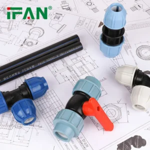 PP compression fittings