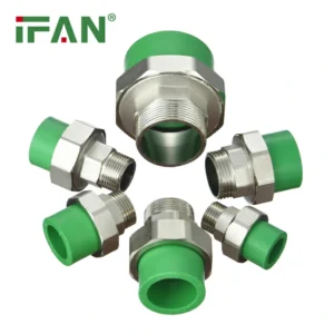 IFAN PPR Brass Insert Union