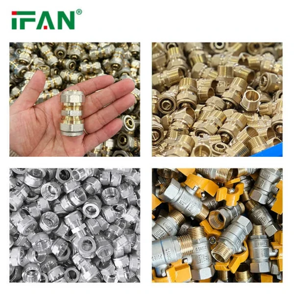 PEX Brass Compression Fitting