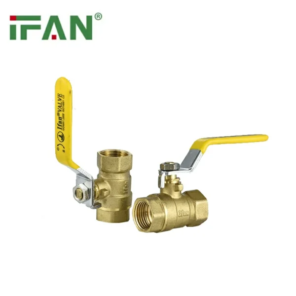 IFAN Yellow Brass Gas Valves - 图片 2