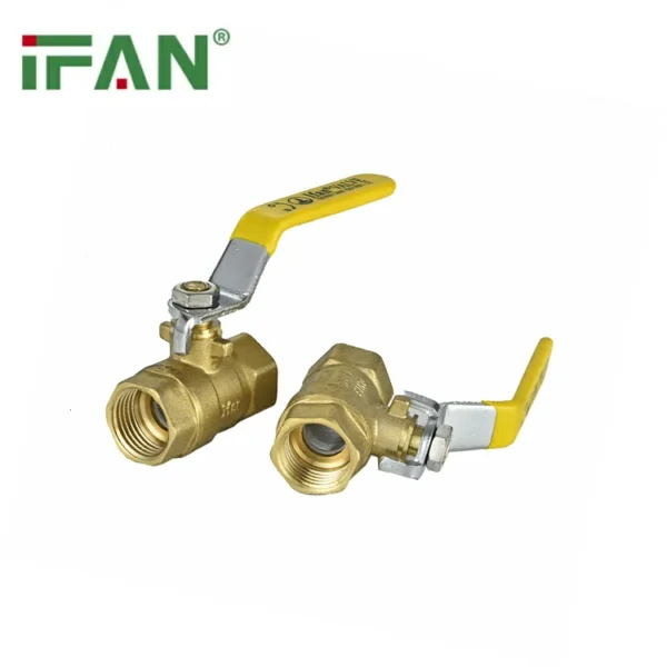 IFAN Yellow Brass Gas Valves - 图片 3