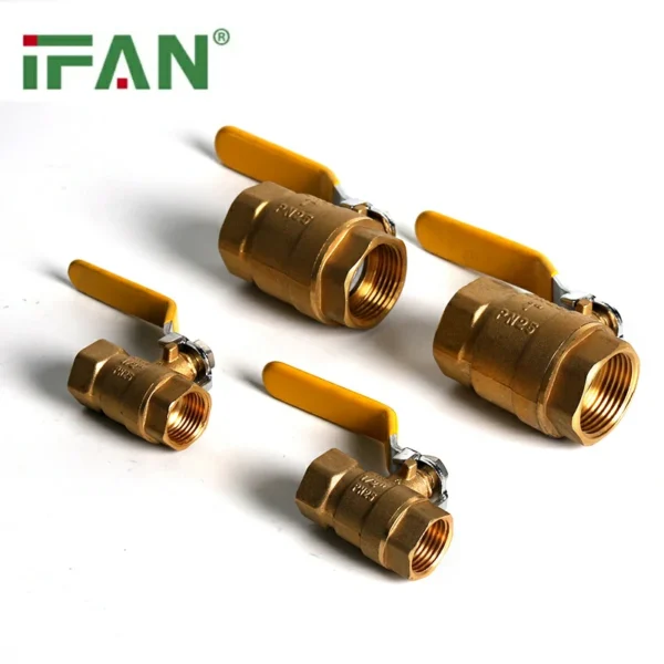 IFAN Yellow Brass Gas Valves - 图片 4