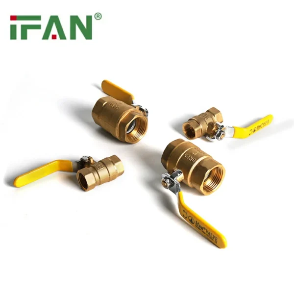 IFAN Yellow Brass Gas Valves - 图片 5