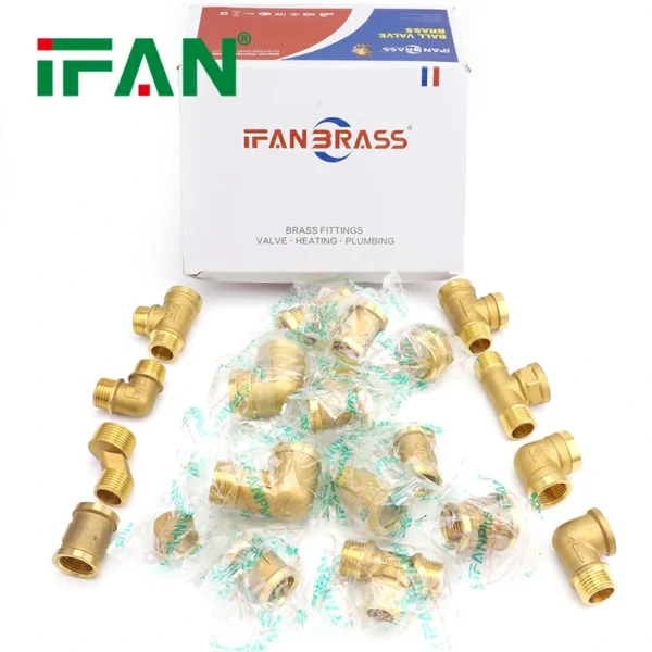 IFAN Good Price Brass Threaded Fittings - 图片 4