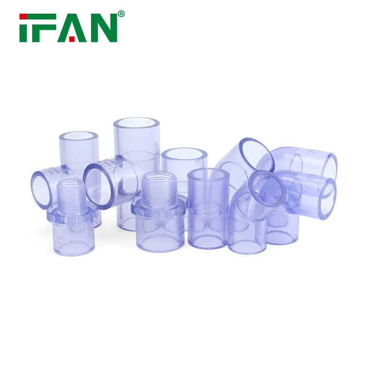 Transparent PVC Pipe Fittings
