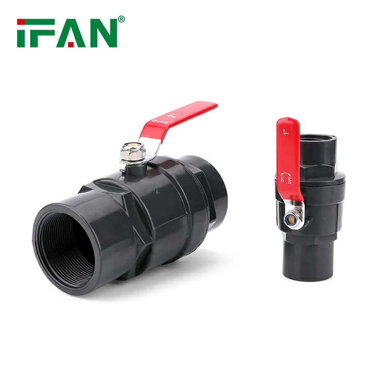 IFAN Red Handle PVC Ball Valves - 图片 2