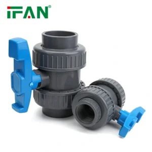 PVC Double Union Ball Valves