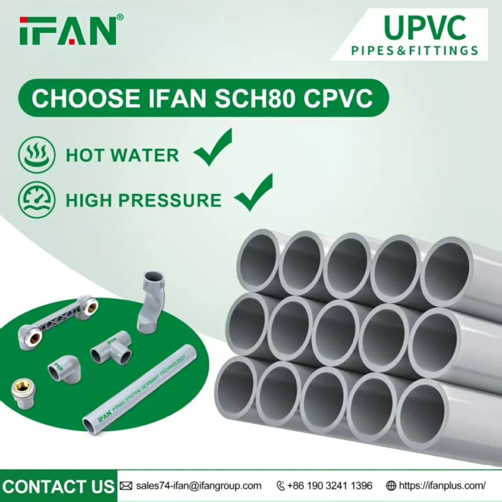SCH80 UPVC Fittings