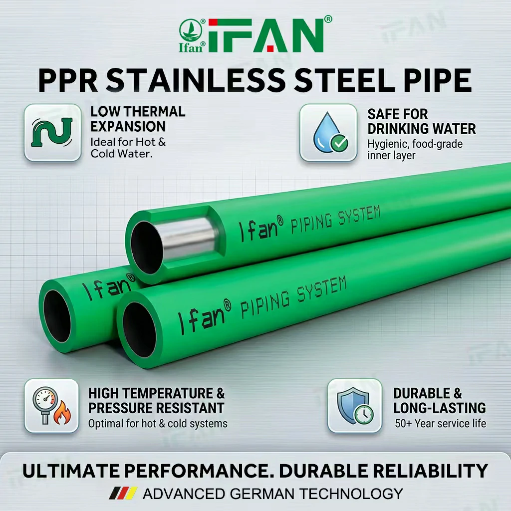 PPR Stainless Steel Composite Pipe