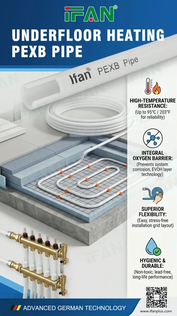 PEX-B Underfloor Heating Pipe