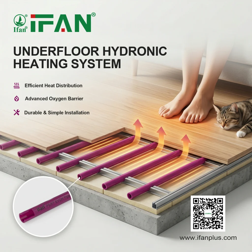 Underfloor Hydronic Heating System